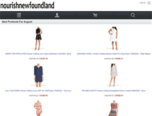 Tablet Screenshot of nourishnewfoundland.ca